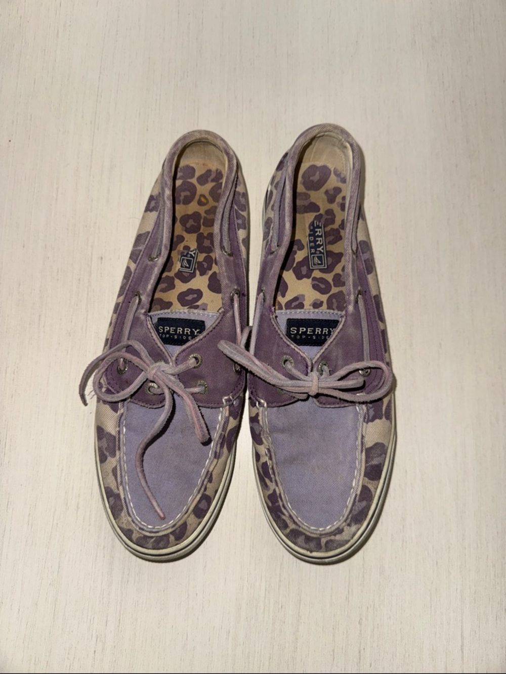 Well-loved sperry topsiders